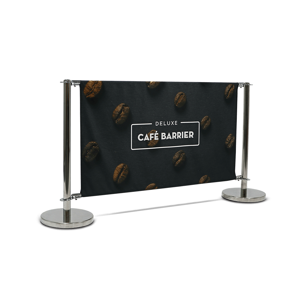 Deluxe Café Barrier (1500 Double-Sided Front)