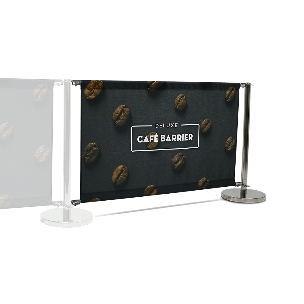 Deluxe Café Barrier (1500 Single-Sided Extension)