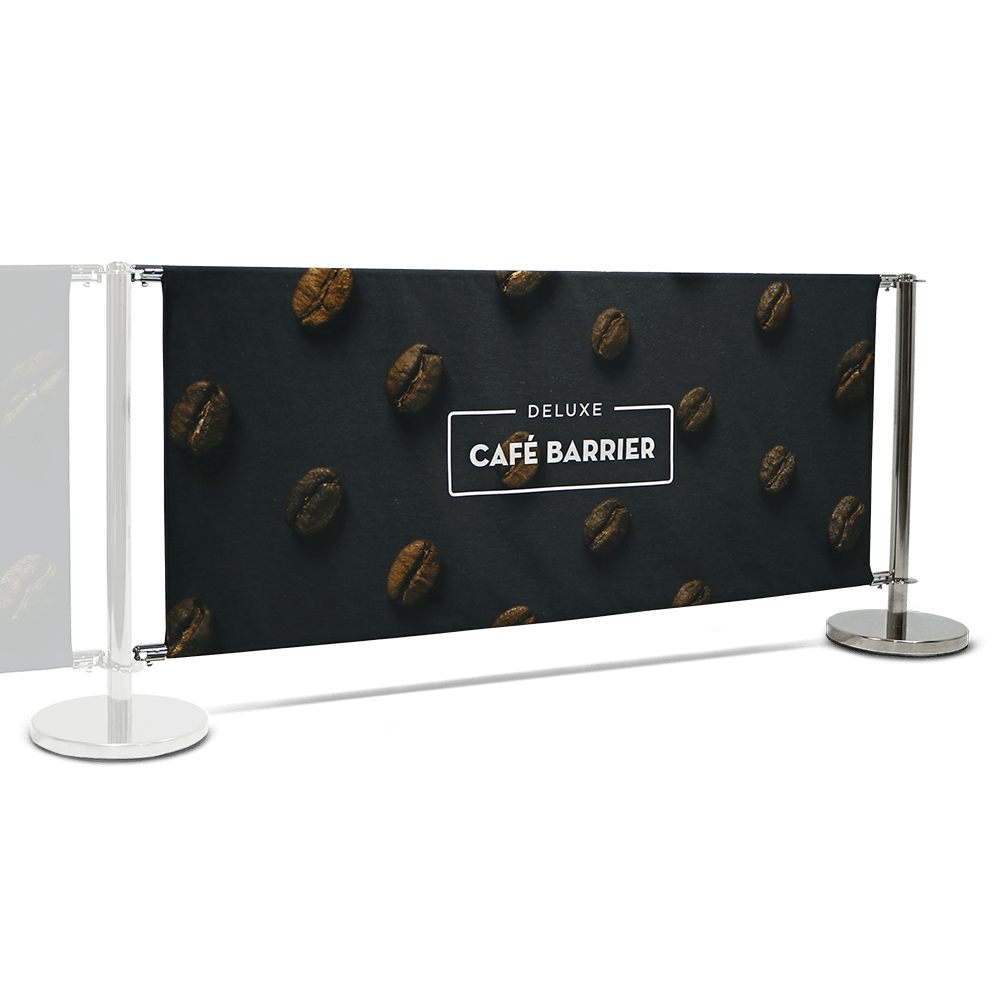 Deluxe Café Barrier (2000 Double-Sided Extension)