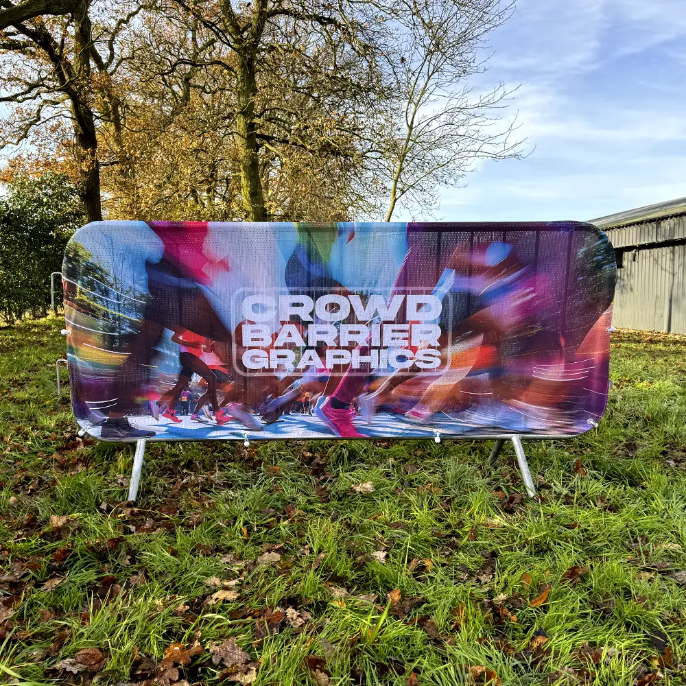Crowd Barrier Graphic (AirMesh Fabric Jacket, Double-Sided)