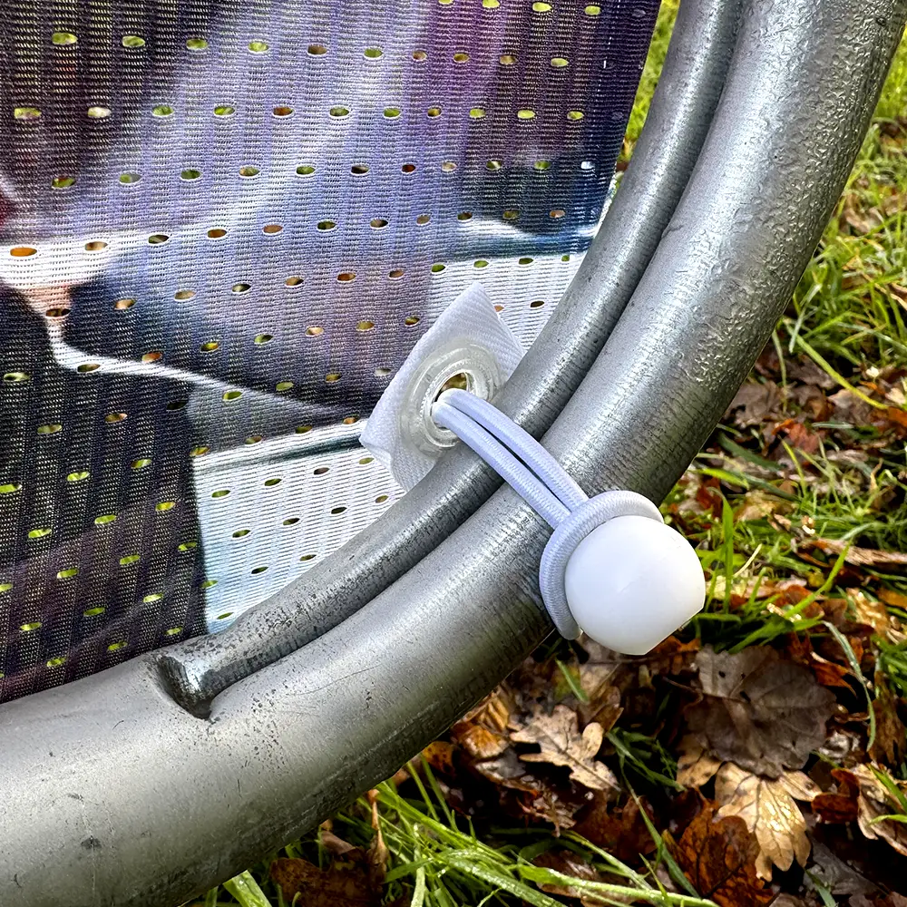 Crowd Barrier Graphic (AirMesh Fabric Jacket, Single-Sided Eyelet and Bungee)