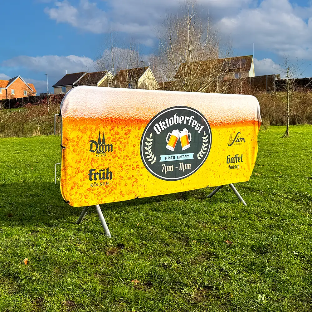 Crowd Barrier Graphics (Fabric Mesh Jacket - Single-Sided)