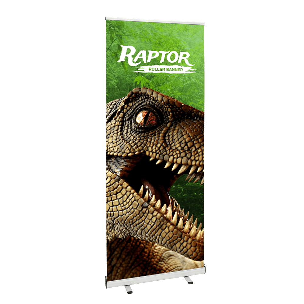 2m Extra Wide Raptor ROLLER BANNER EXHIBITION STAND NEW WITH QUALITY GRAPHIC 
