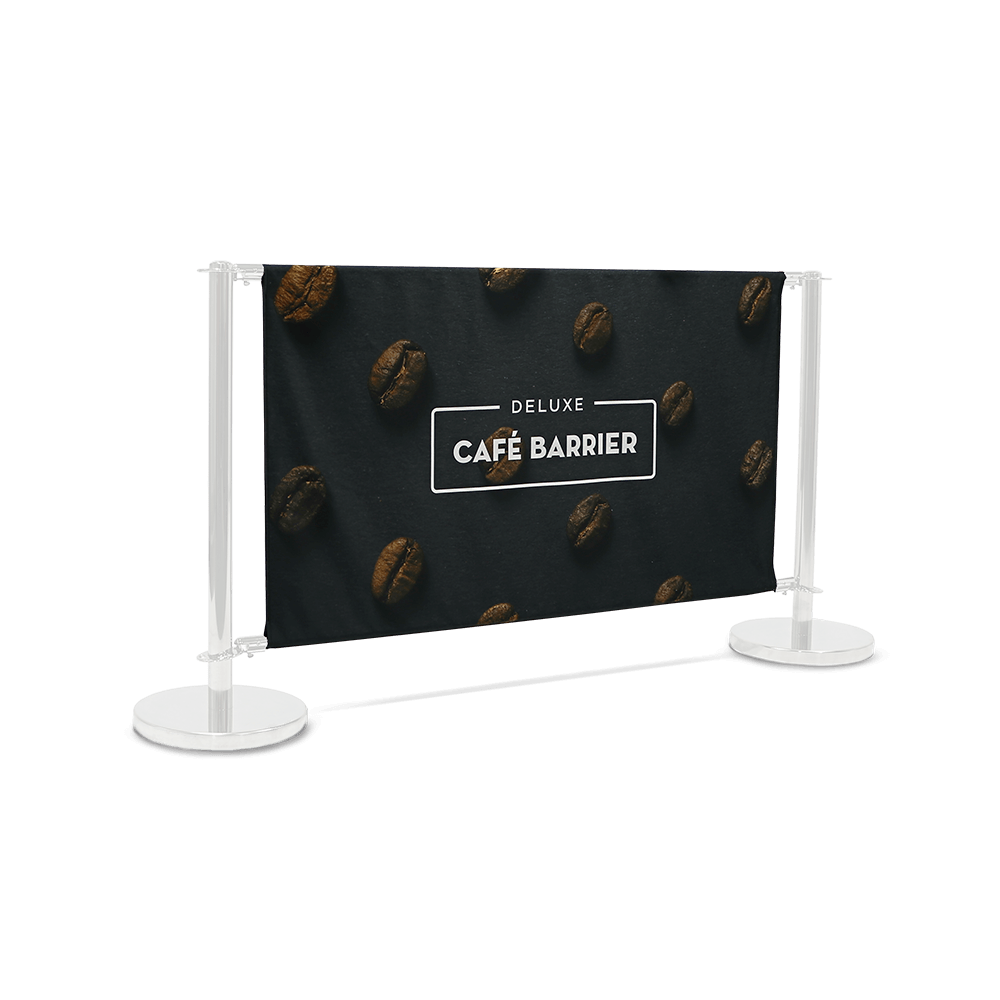Replacement Graphics for Deluxe Café Barrier (1500 Double-Sided)