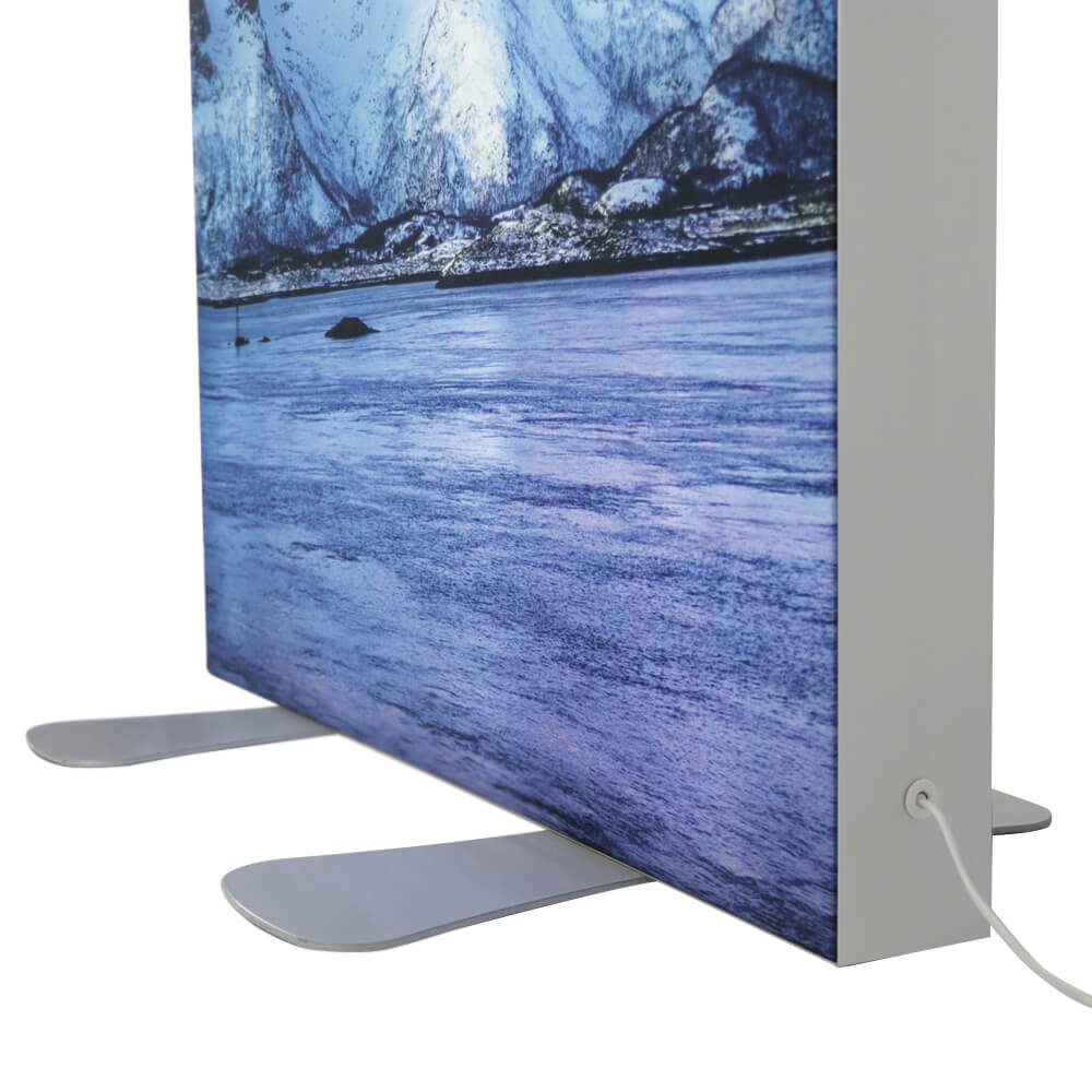 SEG Fabric Standard Free-Standing Lightboxes (Bottom and Cable)