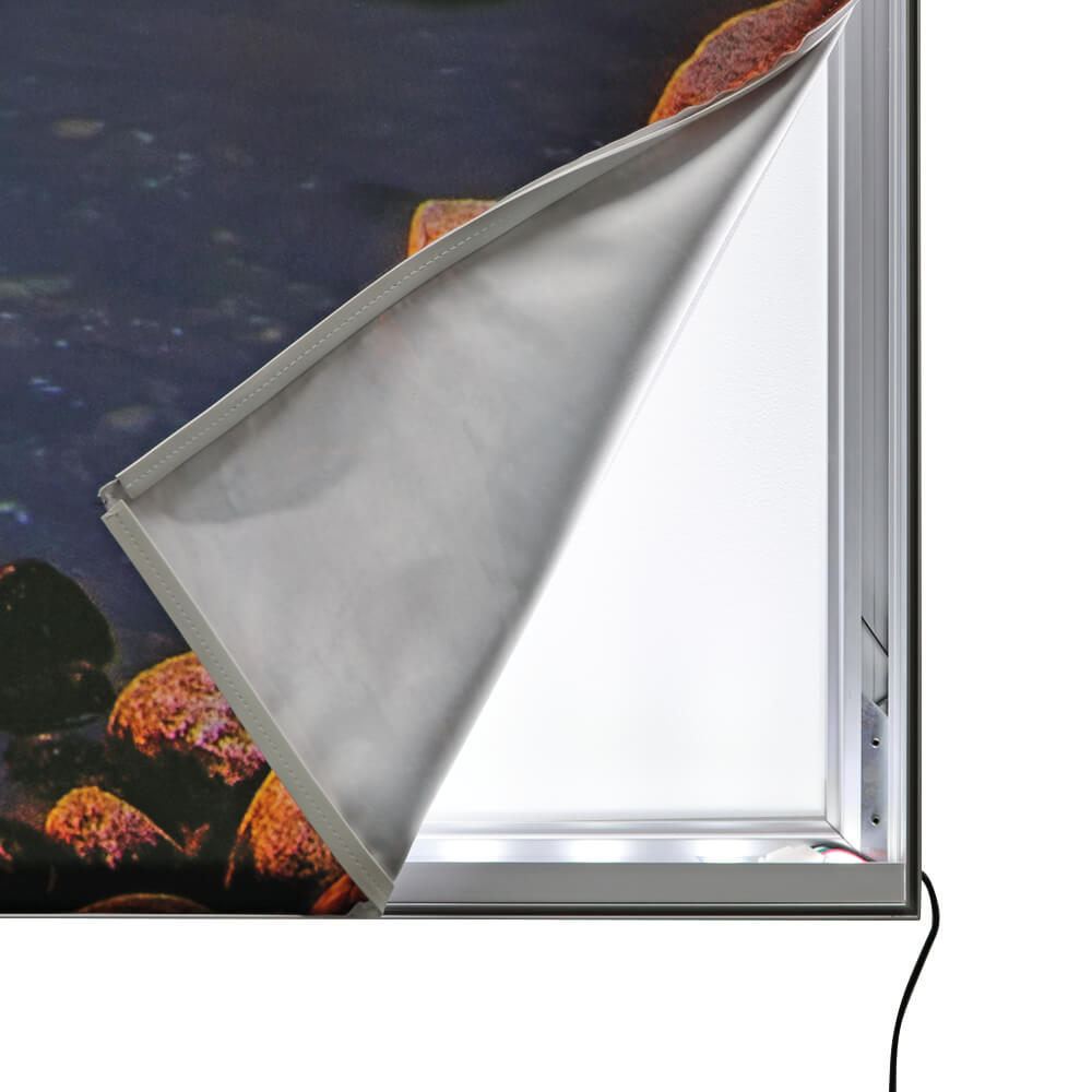 SEG Fabric Premium Wall-Mounted Lightboxes (Graphic Peeled)