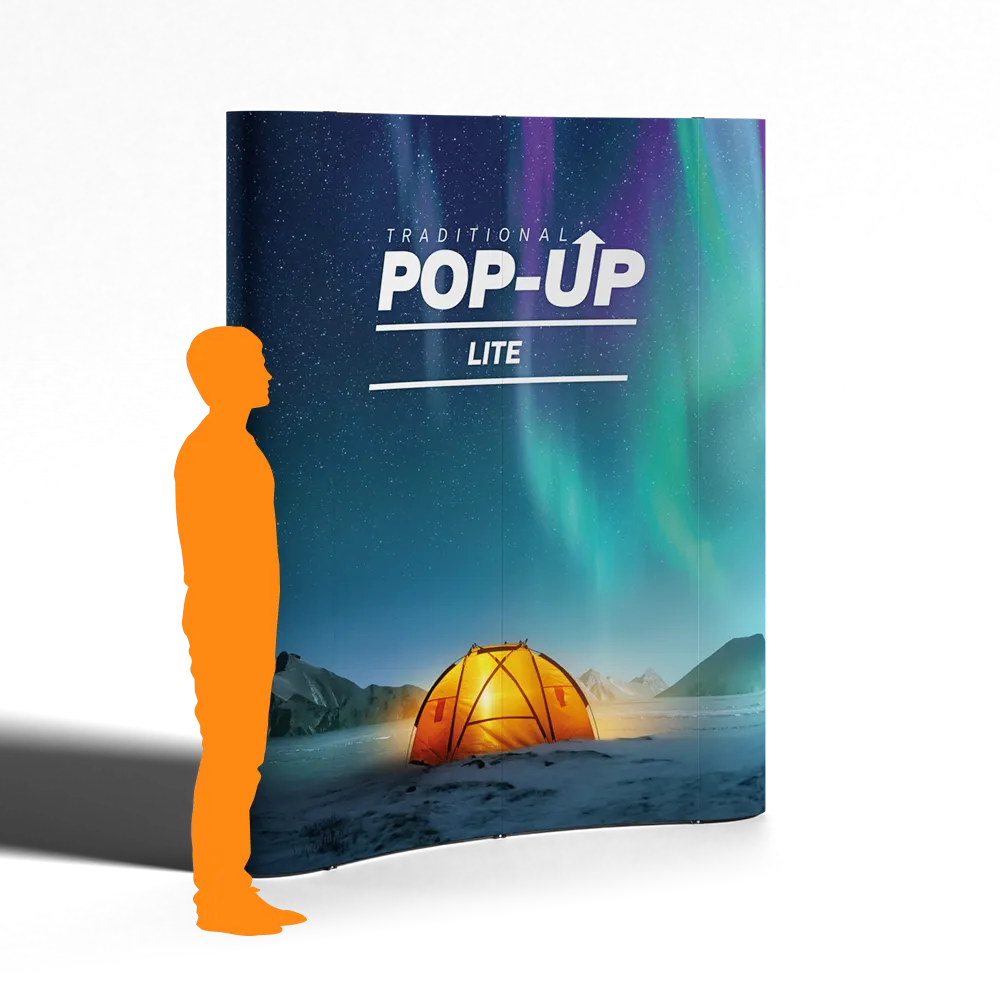 Traditional Pop-Up Lite (Curved, 2x3) 1